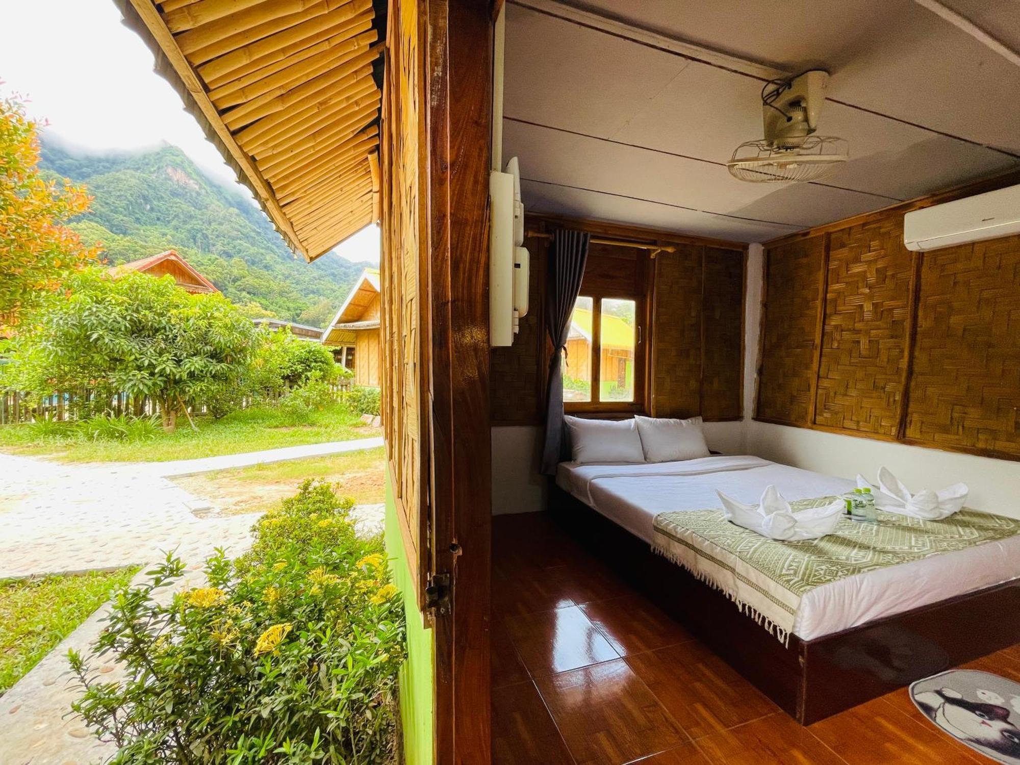 Nong Khiaw Ing Ing Mountain View Bed and Breakfast Exteriör bild