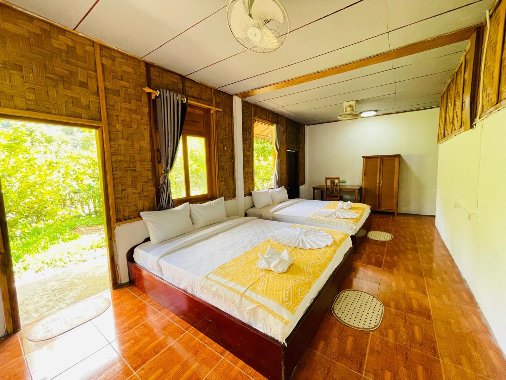 Nong Khiaw Ing Ing Mountain View Bed and Breakfast Exteriör bild