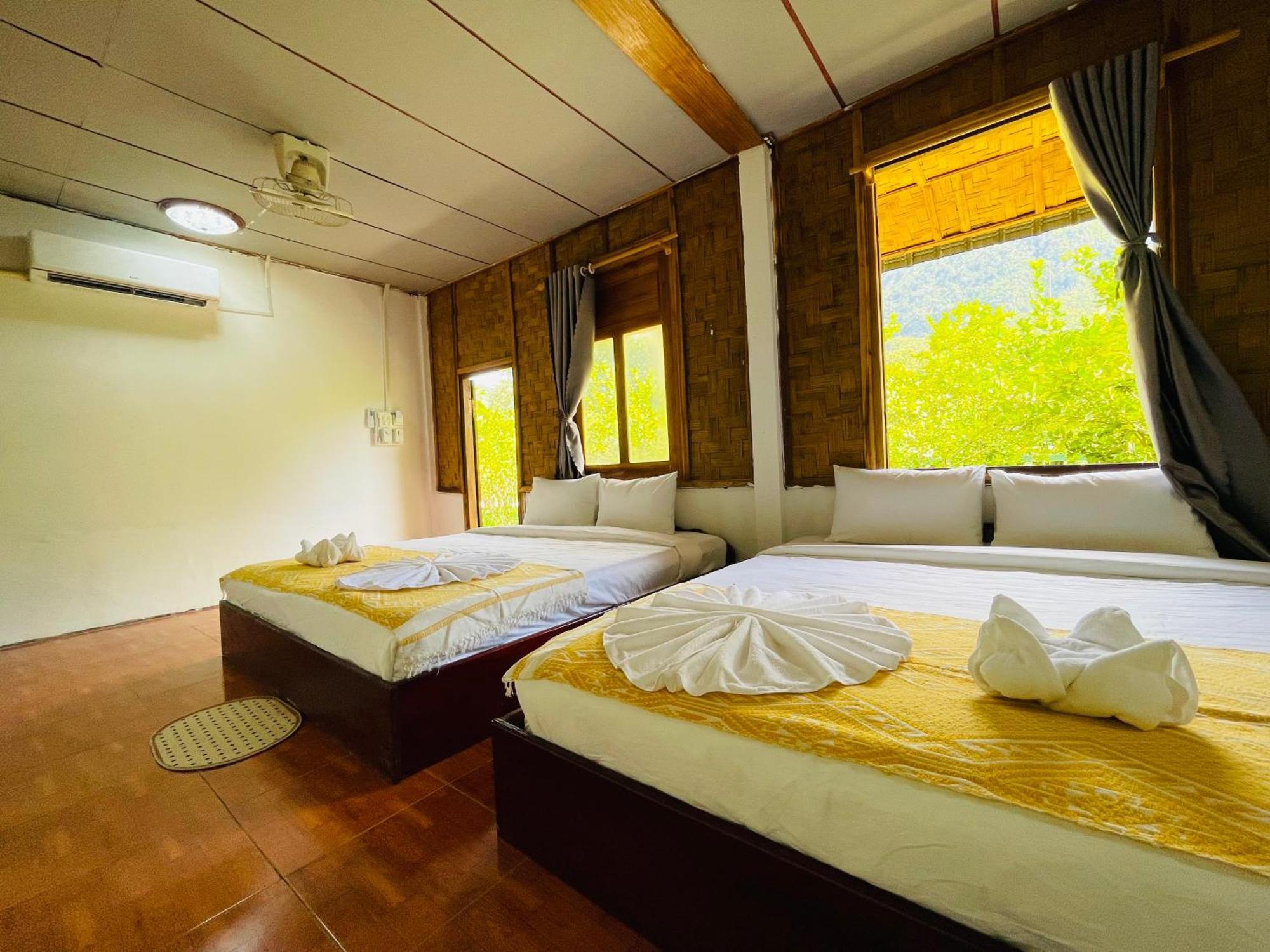 Nong Khiaw Ing Ing Mountain View Bed and Breakfast Exteriör bild